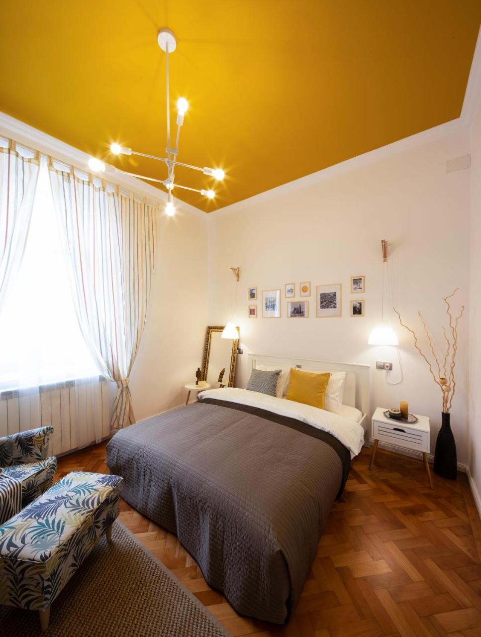 Yellow Apartment Kluž Exteriér fotografie